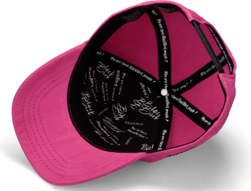 BlackBörk V1 Kids Baseball Chameleon - Pink Children's Hat (Cap) with 3 Code Logo