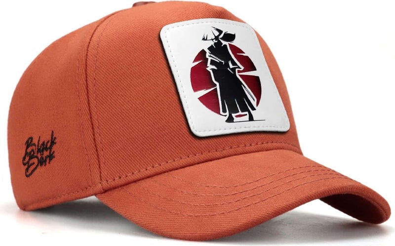 BlackBörk V1 Kids Baseball Samurai - Brick Children's Hat (Cap) with 20 Code Logo