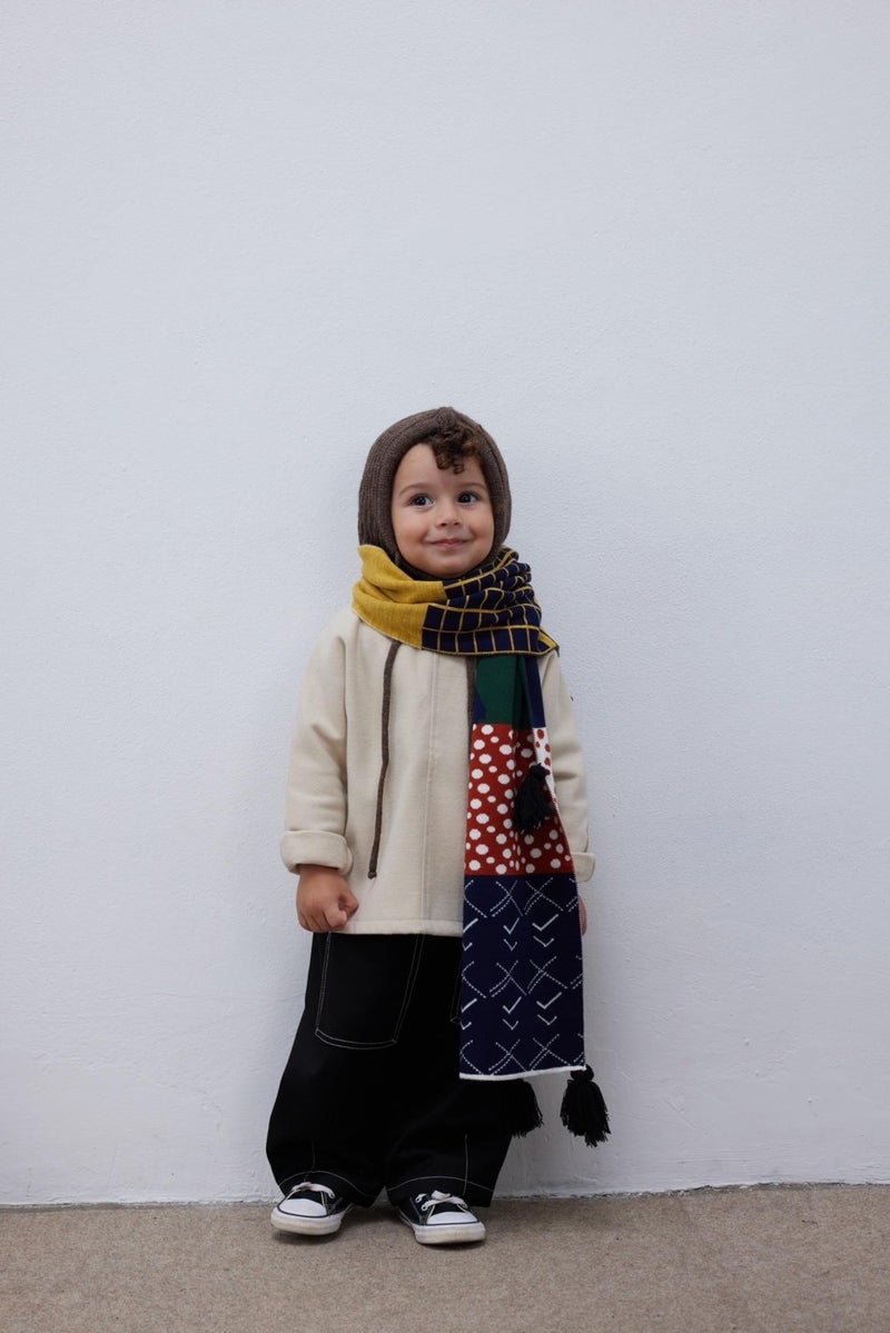 Children's Mixed Pattern Children's Scarf