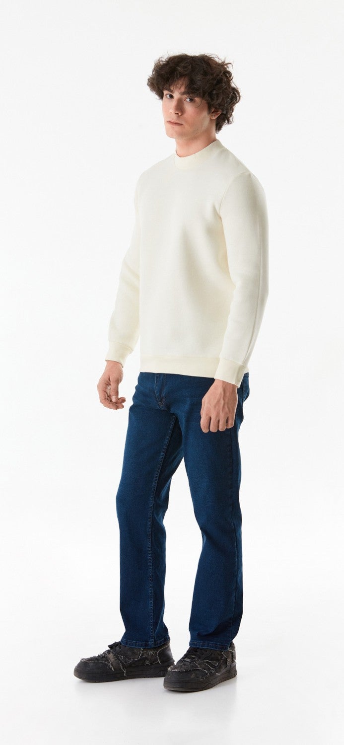 Basic Crew Neck Sweatshirt