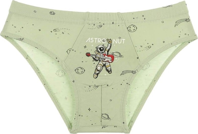 10-Piece Astronaut Printed Boy's Briefs - 761009AJ