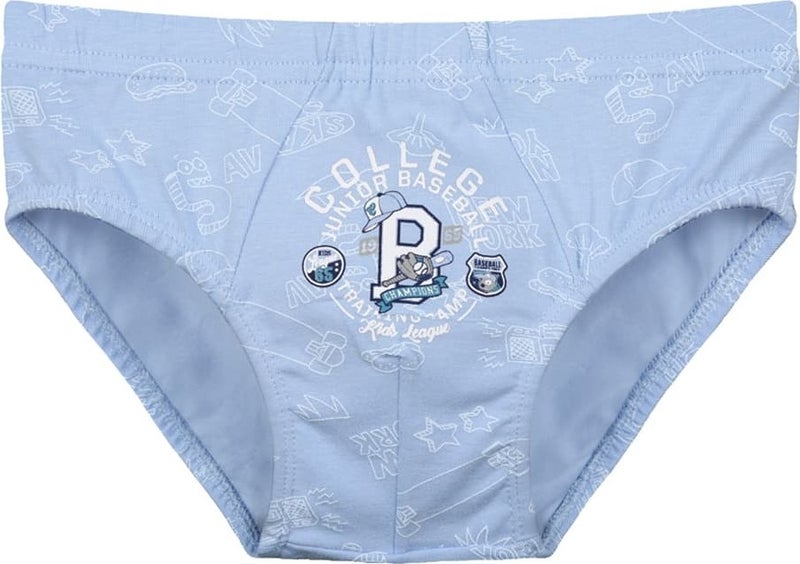 10-Piece Colorful Boys' Panties - 7681B10