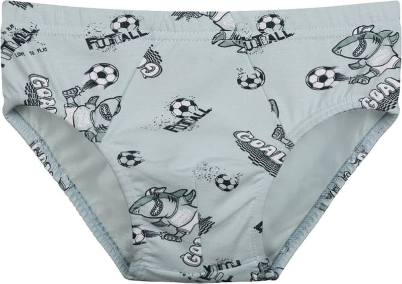 10-Pack Colorful Boy's Panties - 7681B7