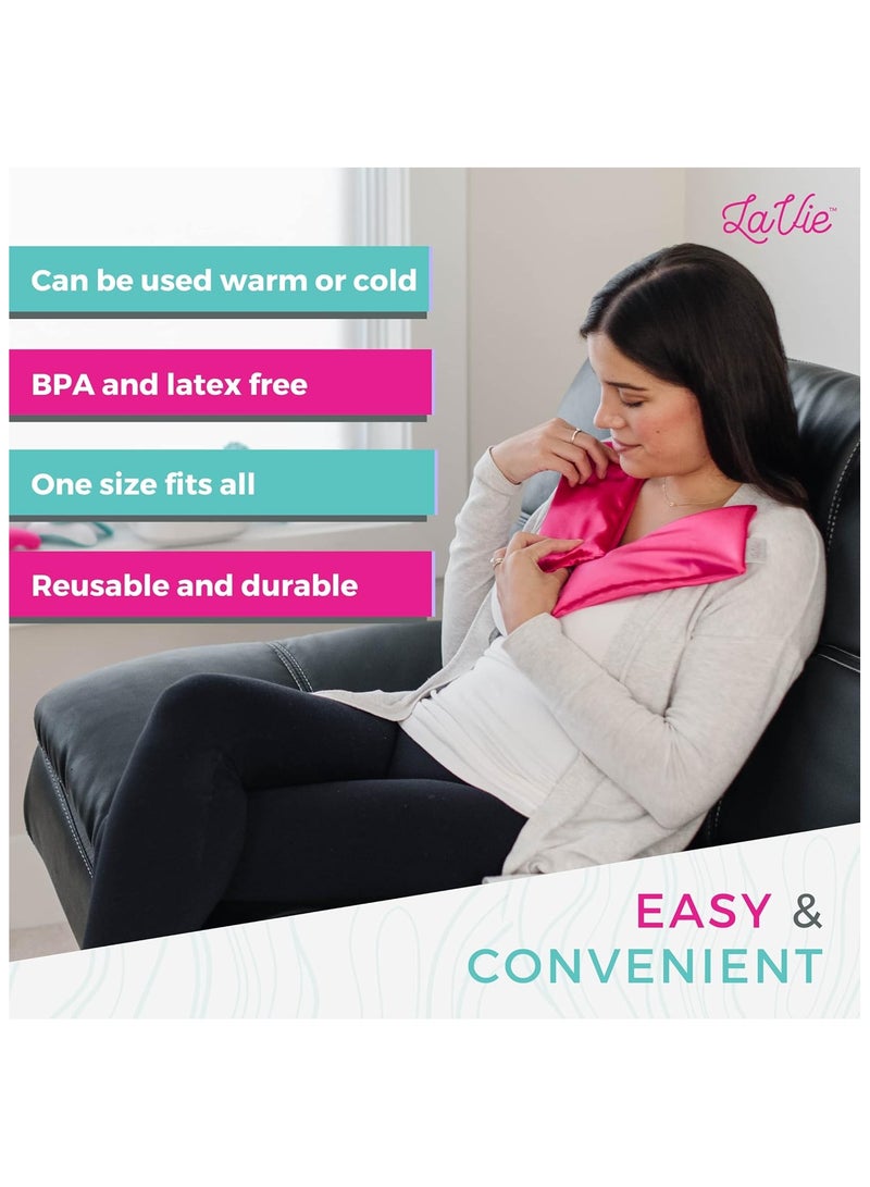 LaVie Breastfeeding Comfort Packs, 2 Packs, Hot and Cold Therapy, Organic Flax and Relaxing Lavender