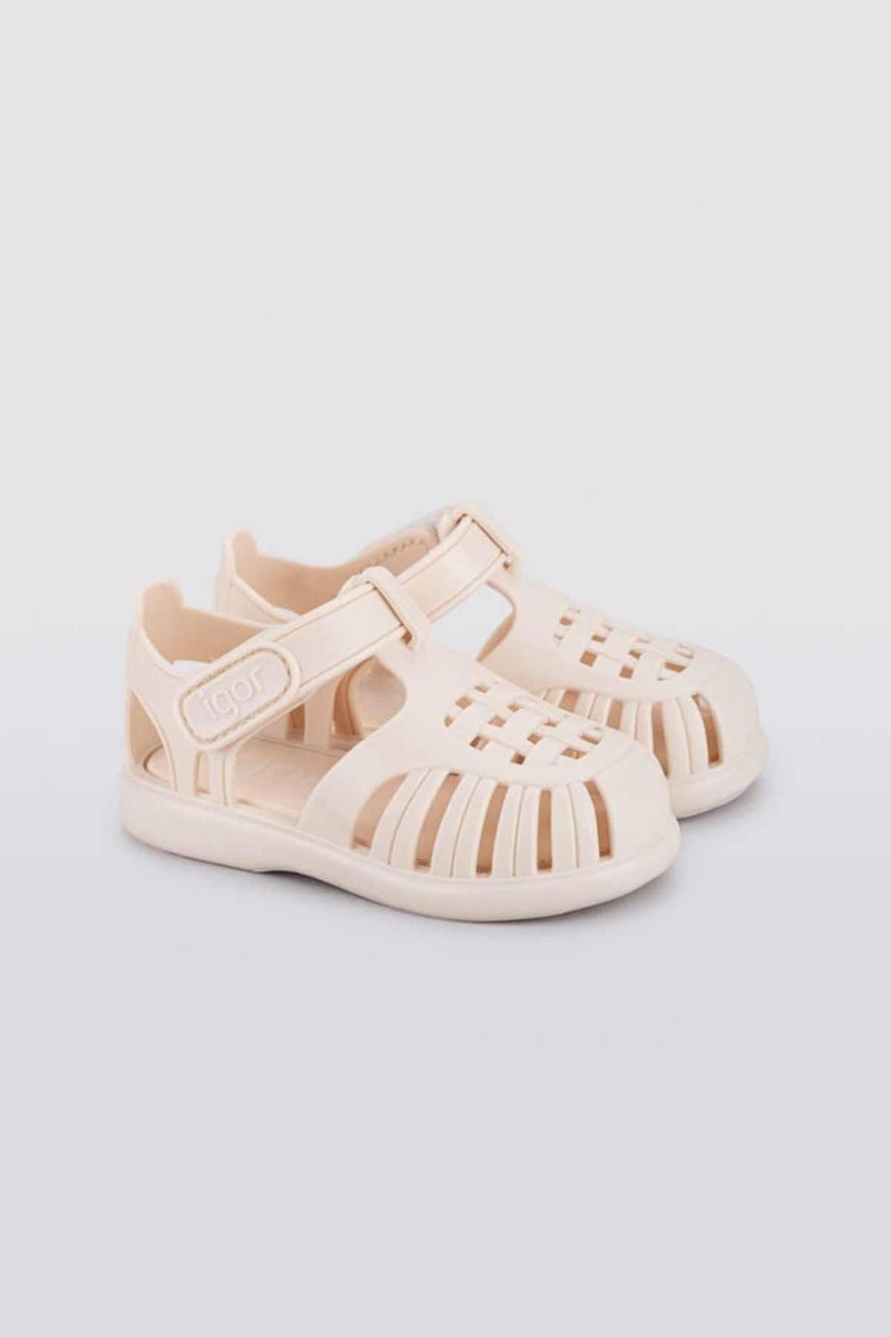 Tobby Solid Kids Sandals Shoes S10271-079MARFIL