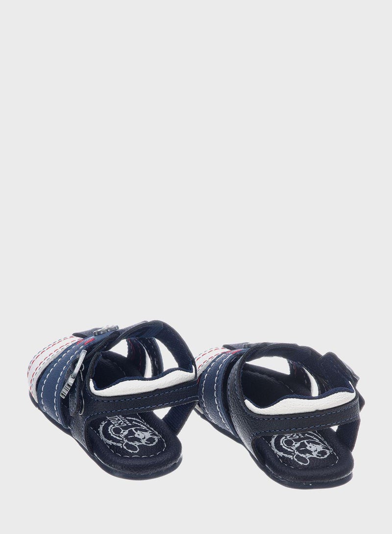 Kids Back Striped Sandals