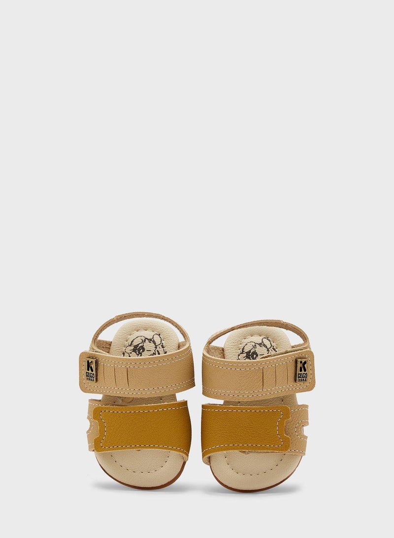 Kids Logo Velcro Sandals