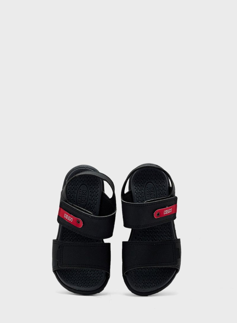 Kids Logo Velcro Sandals