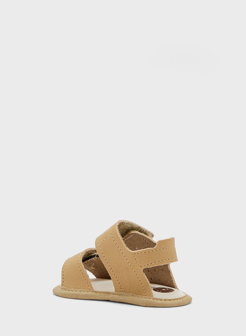 Kids Logo Velcro Sandals