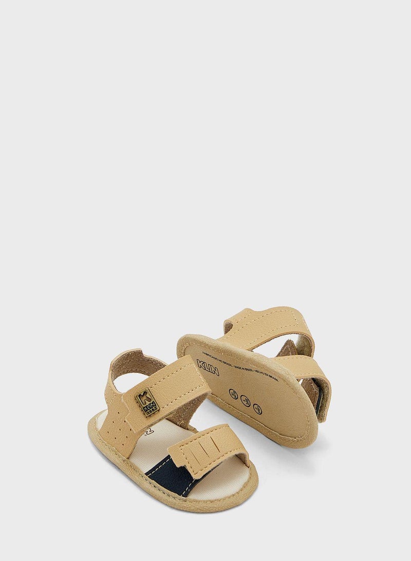 Kids Logo Velcro Sandals