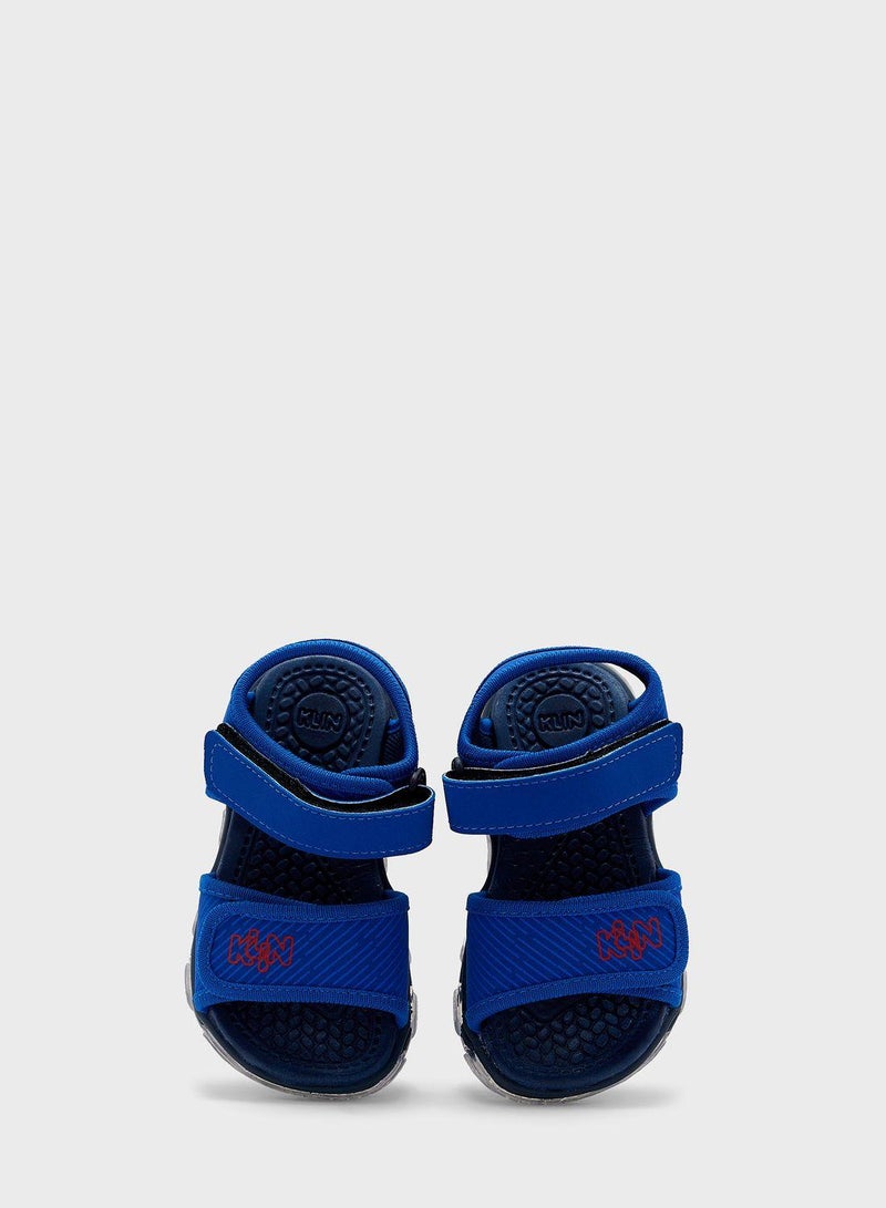 Kids Logo Velcro Sandals