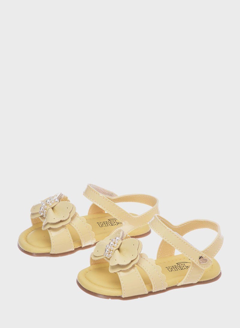 Kids Front Bow Sandals