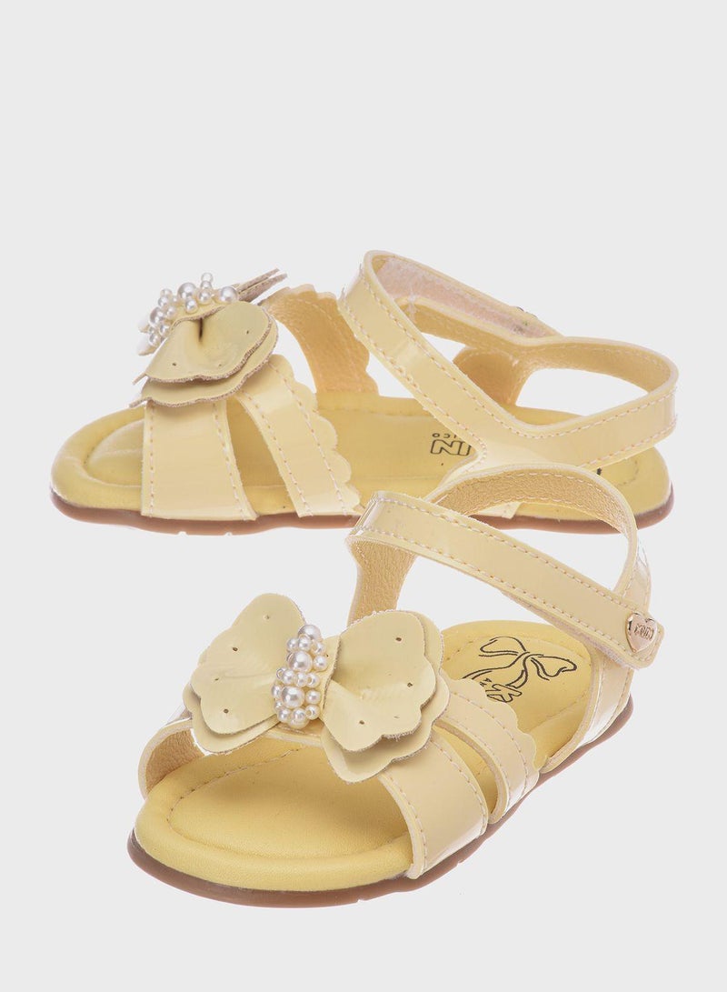 Kids Front Bow Sandals