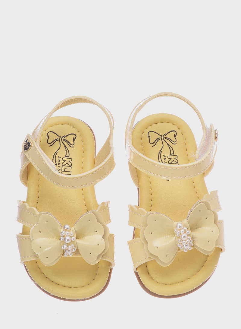 Kids Front Bow Sandals