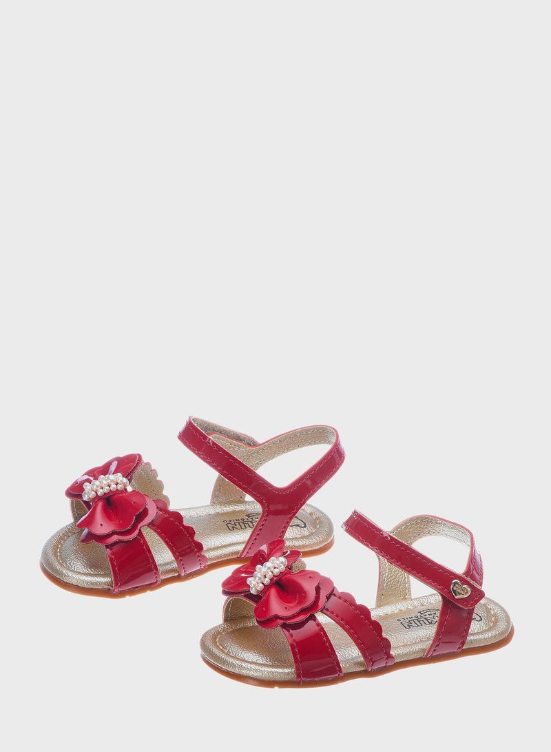 Kids Front Bow Sandals