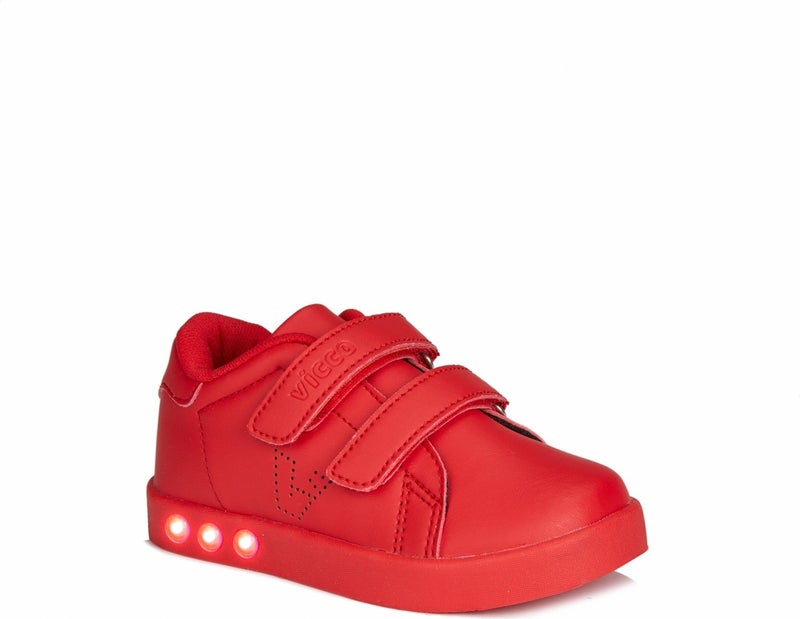 Oyo Lighted Unisex Baby Red Sneaker