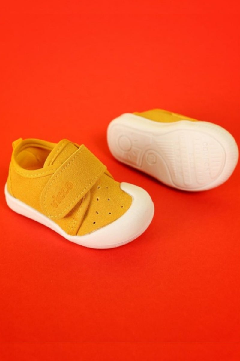 Anka Girl / Boy Yellow First Step Baby Booties Slippers Unisex Daily Sports Shoes 950.E19K.233