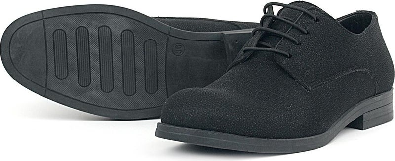 Black Lurex Suit Classic Children's Shoes