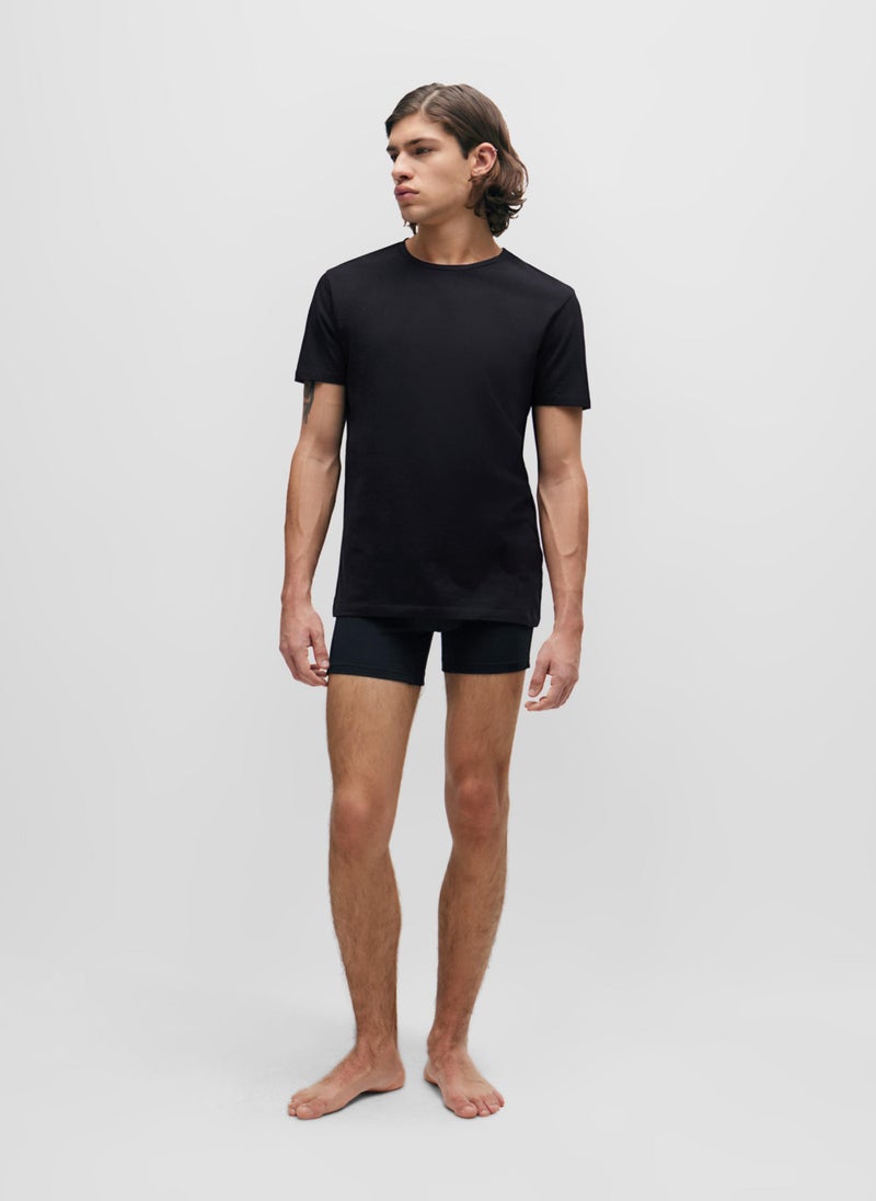 Two-pack of slim-fit T-shirts in stretch cotton