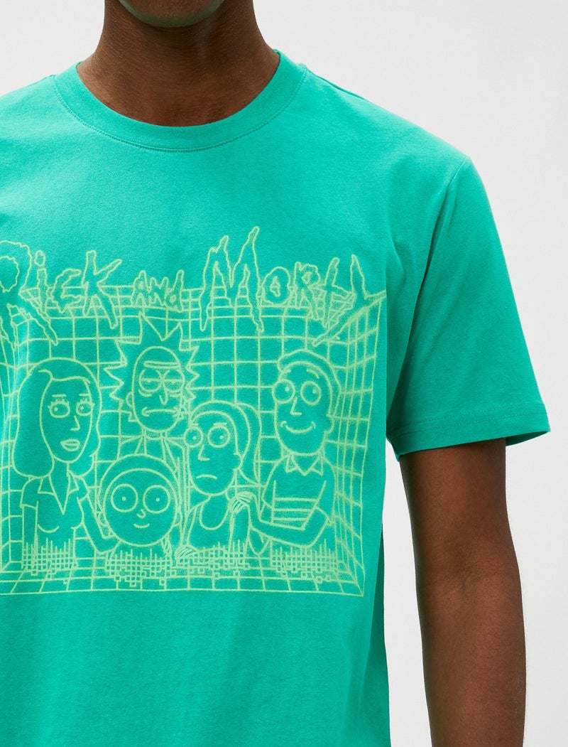 Rick and Morty T-Shirt Licensed Printed