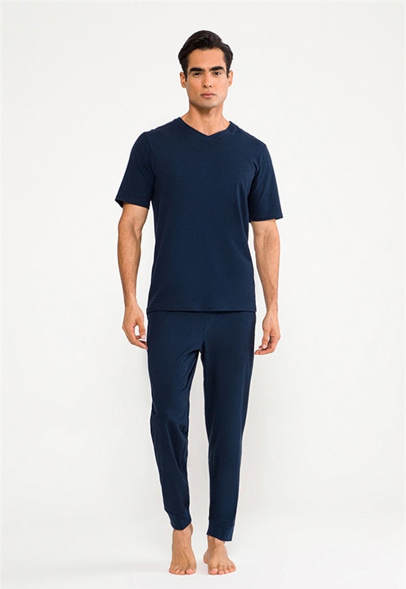 D'S Groom Men's Navy Blue Pajama Bottom