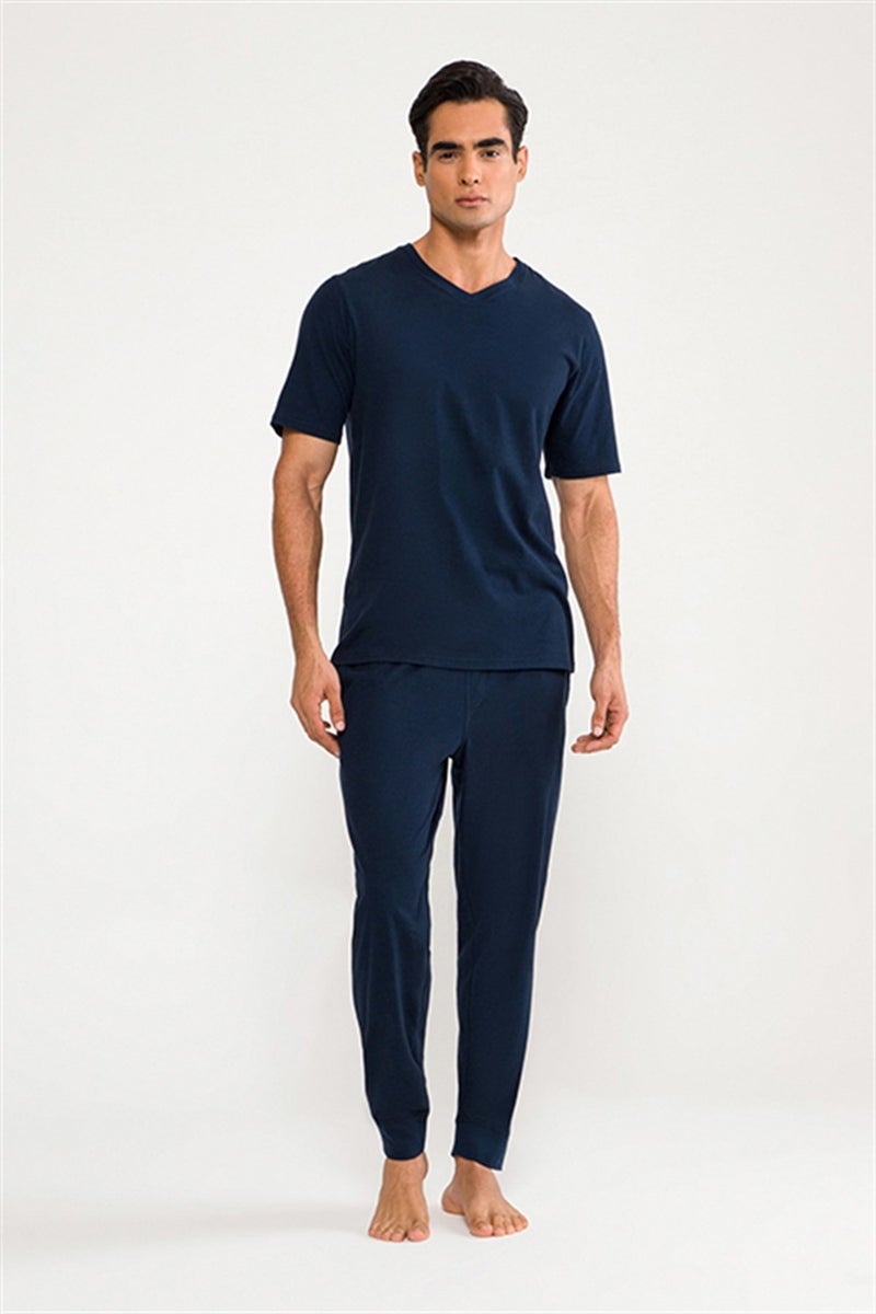 D'S Groom Men's Navy Blue Pajama Bottom