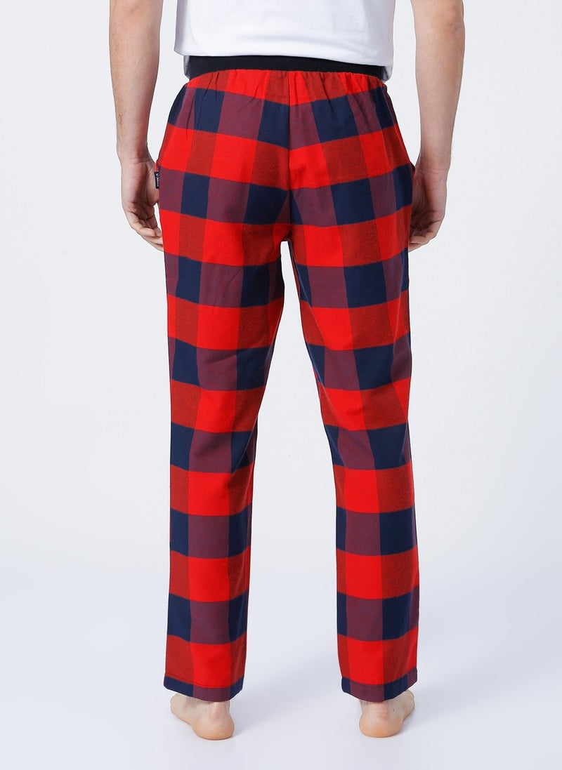 Ds Damat Red Men's Pajama Bottom