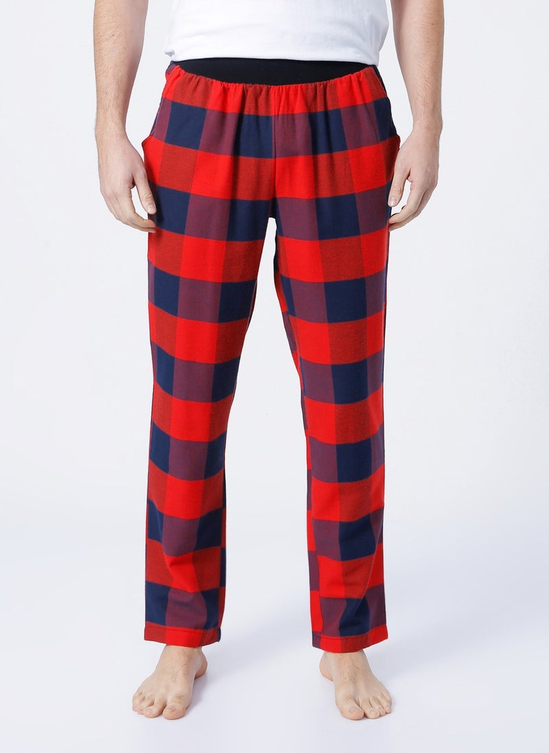 Ds Damat Red Men's Pajama Bottom