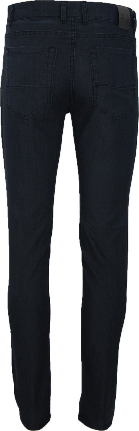 Men's Dark Navy Blue Pocket Lycra Jeans