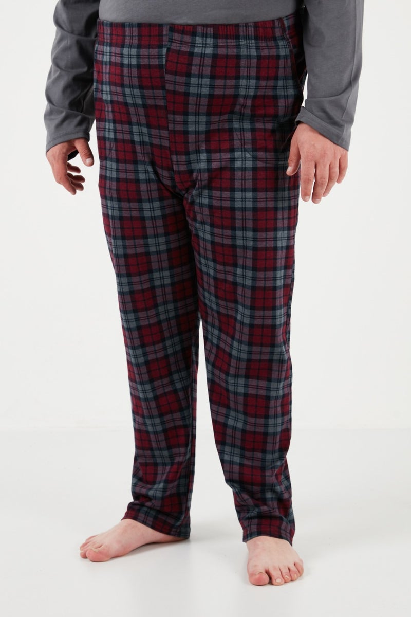 Cotton Regular Fit Plus Size Pajama Set Men's Pajama Set 6572001B