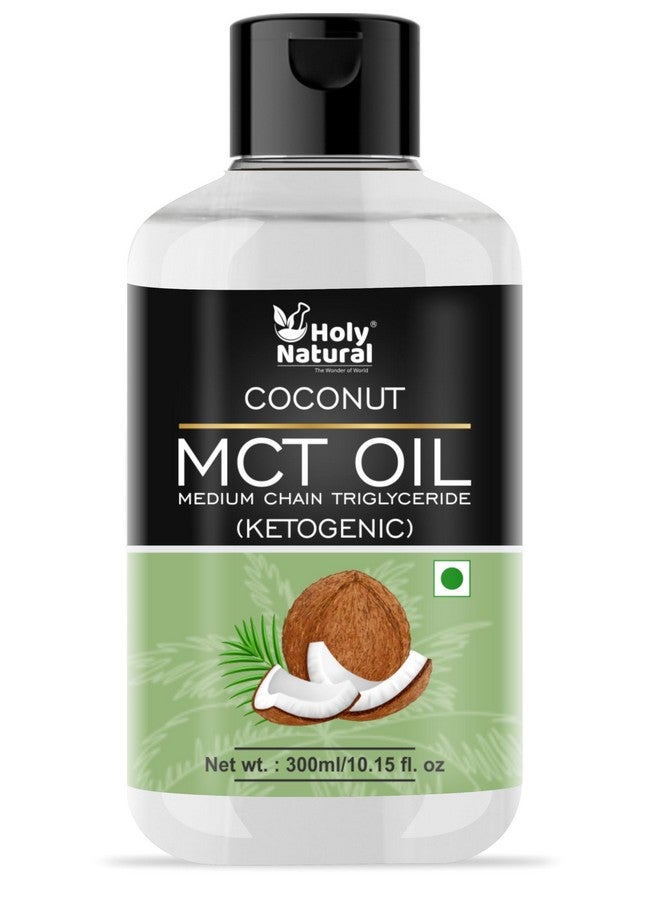 Coconut Mct Oil-300Ml|Fractionated Coconut Oils|From Pure Coconut|Unsweetened Keto Diet Sports|For Weight Management,Instant Energy & Intense Focus|Flavorless