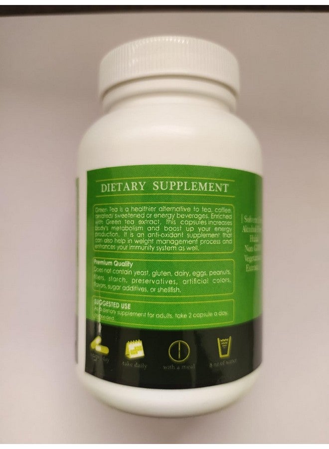 Holy Natural Green Tea Extract Capsule 120 Veggie Caps