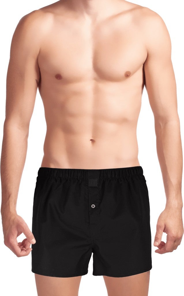 Black Color Slit Boxer