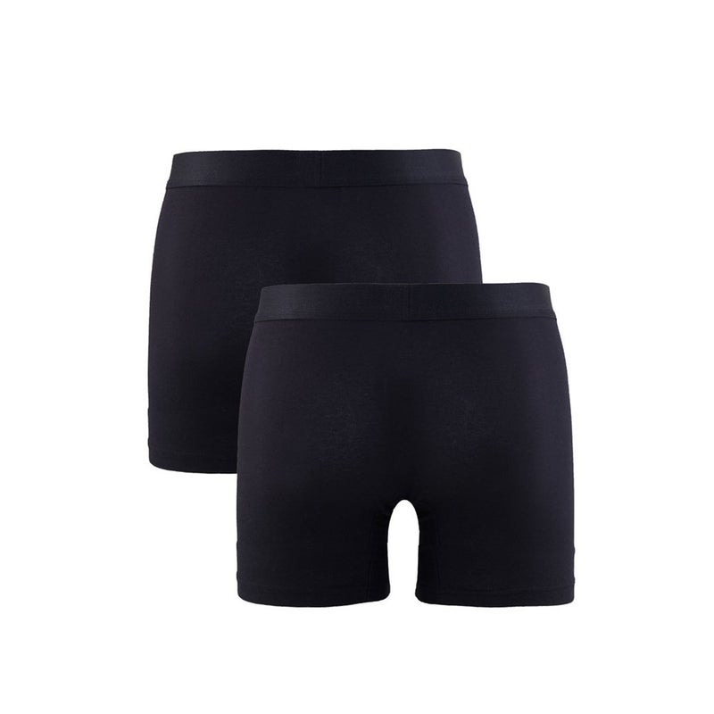 Mood Men's Boxer 2 Pack 9324 Black