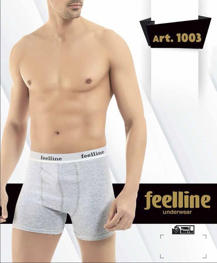 6 Pieces 1003 Men's Lycra Boxer