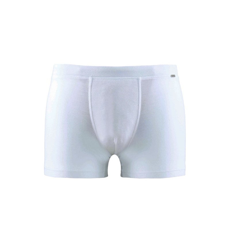 Men's White Boxer