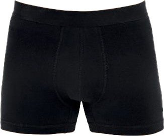 Men's Cotton Lycra Flexible Black Boxer 10 Pieces