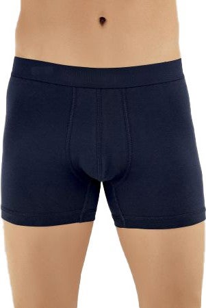 Men's Cotton Lycra Flexible Navy Blue Boxer 10 Pieces