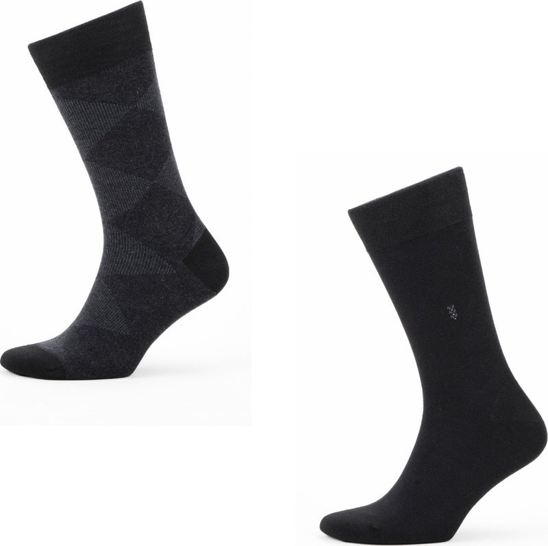 Premium 6-Piece Mixed Color Bamboo Socks