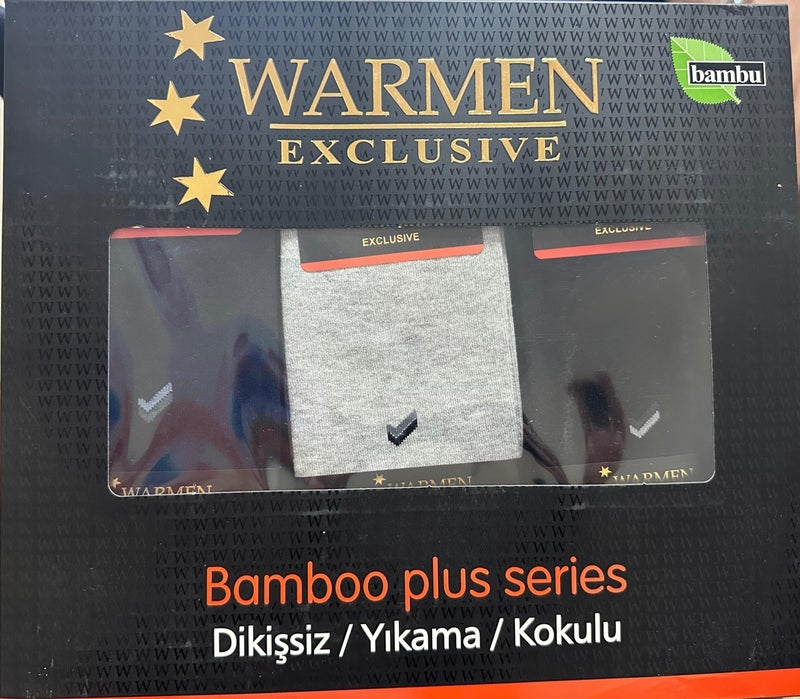 Exclusive Bamboo Plus Series Seamless Men's Socks Set of 12