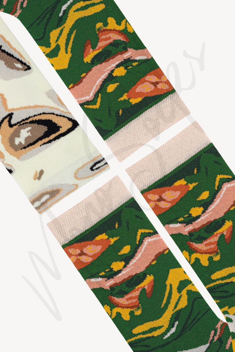 Salad - 4 Pack Men's Pizza Socks