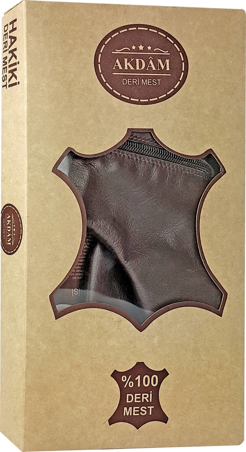 Ihvan Akdam Calfskin Socks (Brown)-1118