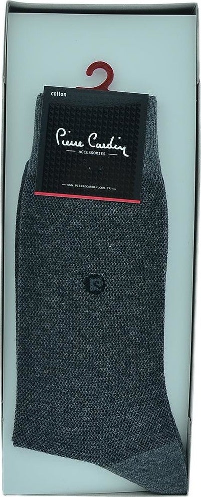 Men's Socks Set of 6 Dark Gray 752