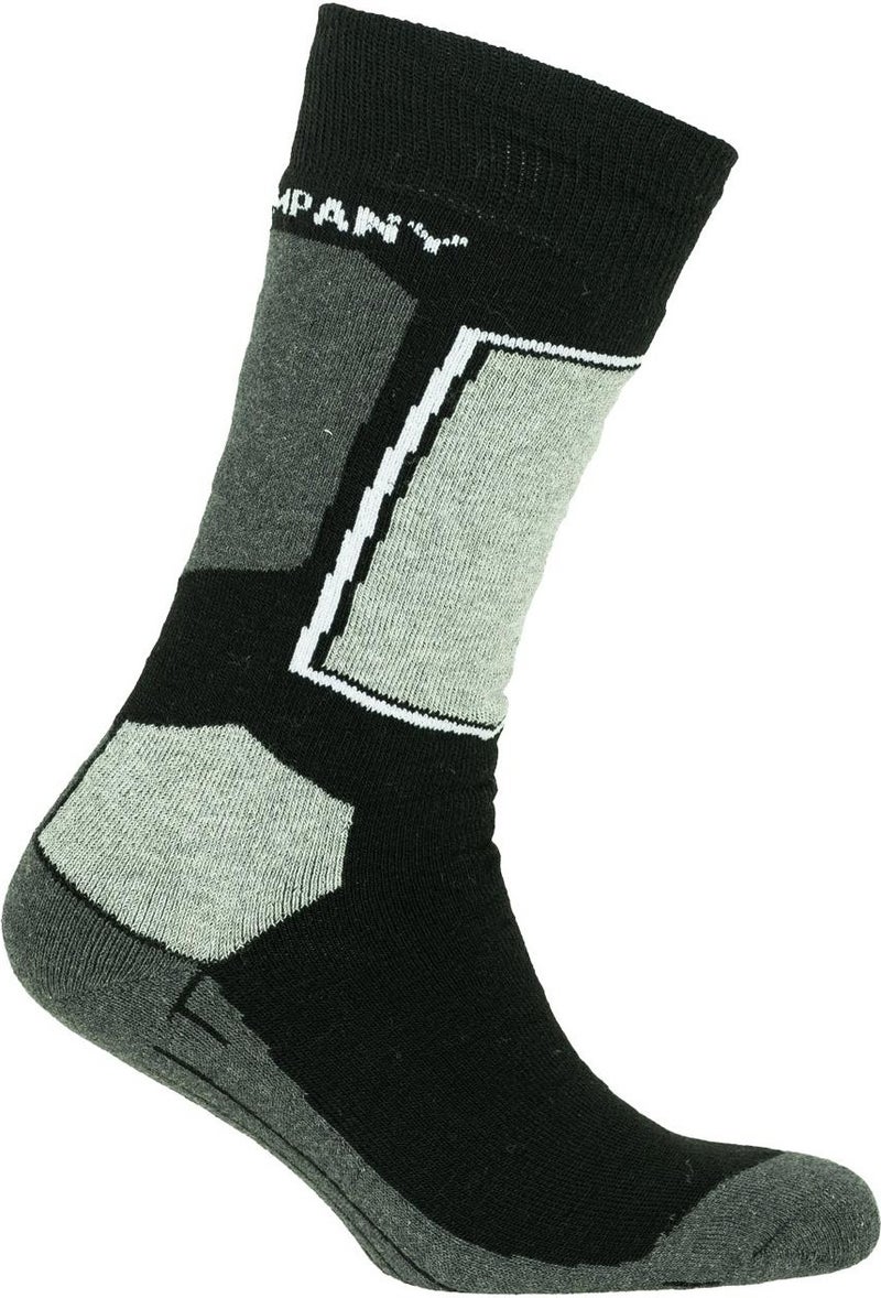 6 Pack Thermal Socks Black Unisex OCS008