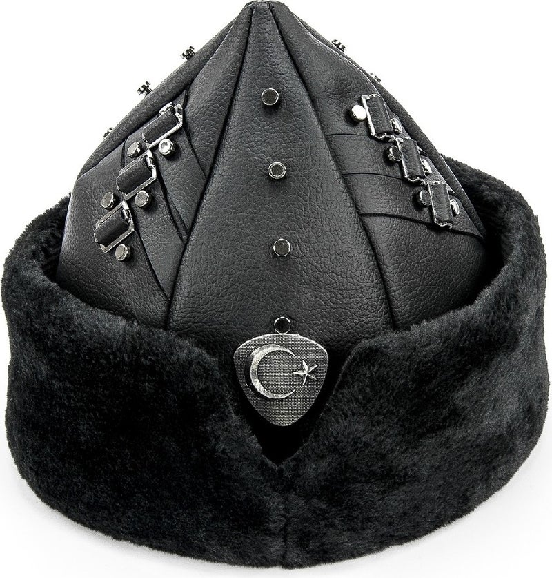 Brotherhood Ertugrul Hat 3110 Börk - Black Color