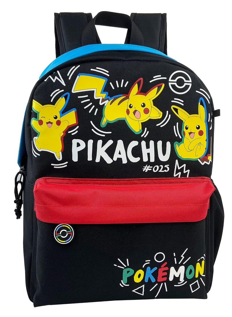 Junior Backpack School Backpack Trolley Attachable Backpack Black Official Product