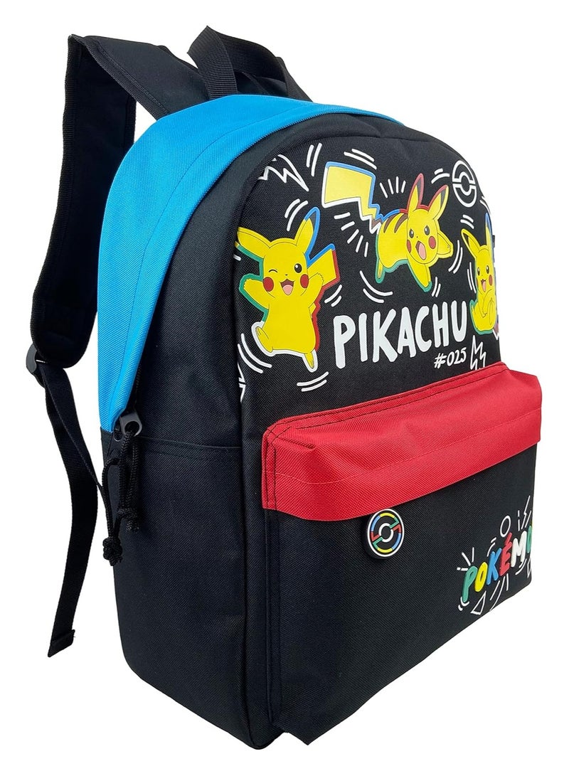 Junior Backpack School Backpack Trolley Attachable Backpack Black Official Product