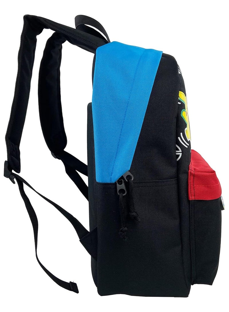 Junior Backpack School Backpack Trolley Attachable Backpack Black Official Product