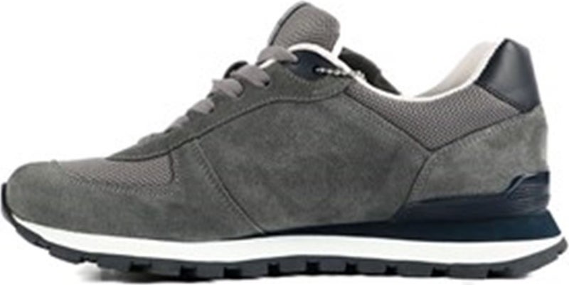 Peru Leather Gray Men's Shoes 102 19250-M