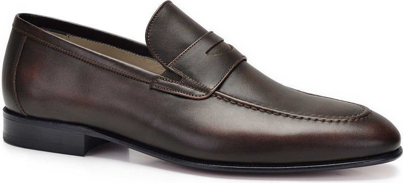 Brown Classic Loafer Leather Men's Shoes -11659-